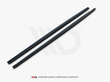 E Class - C238/A238: Gloss Black Maxton Side Skirts 17-23