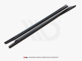 Model Y: Gloss Black Maxton Side Skirts V1 20+