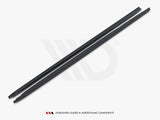 A5 - 8T: Gloss Black Maxton Side Skirts V2 07-16