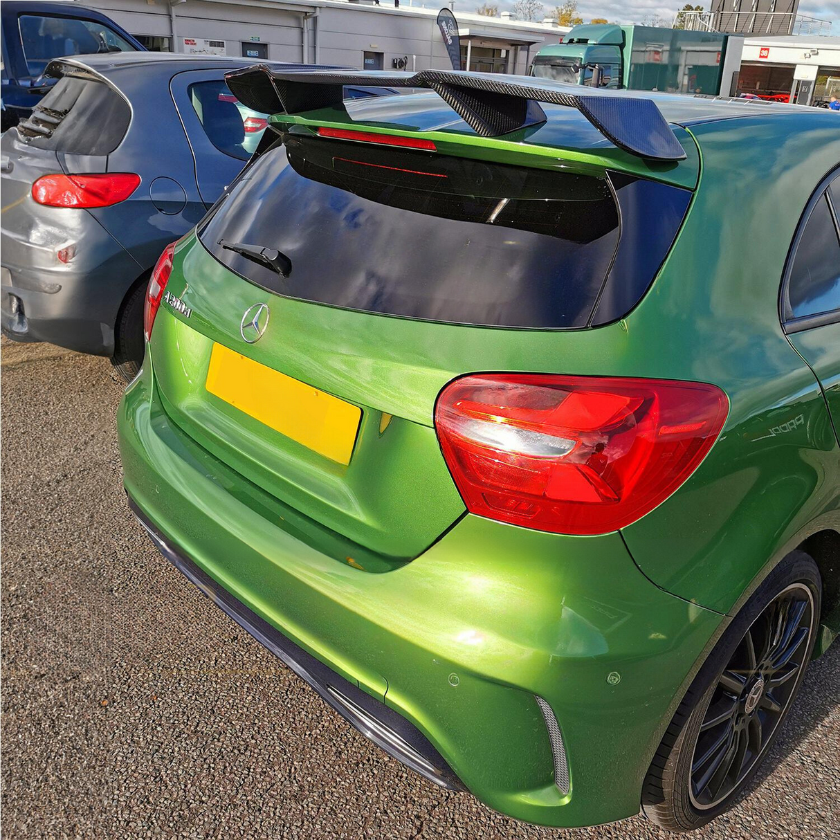 A Class - W176: Carbon Fibre A45 Style Aero Spoiler 13-18