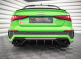 RS3 - 8Y: Gloss Black Maxton Rear Diffuser 20+