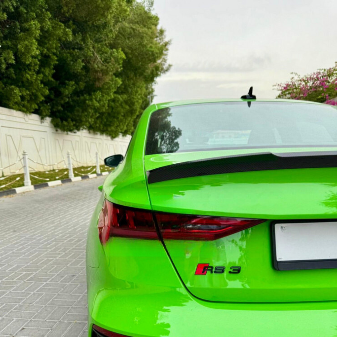 A3 - 8Y: Pre-Preg Dry Carbon Fibre PSM Style Spoiler 20+