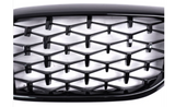 5 Series - G30/G31 Pre-Facelift: Gloss Black Diamond Style Grill 17-20