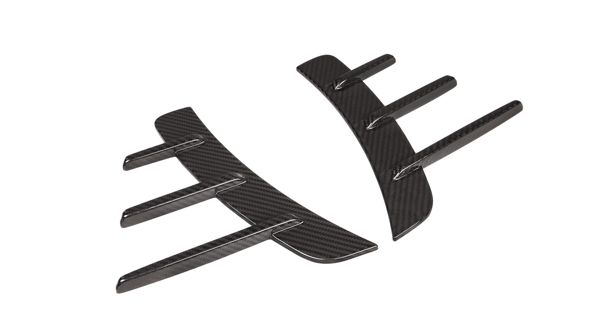 4 Series - G22: Dry Carbon Fibre SOOQOO Style Rear Side Fender Trim 20+