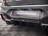 1 Series - F20/F21 Facelift: Gloss Black Maxton Rear Diffuser 15-19