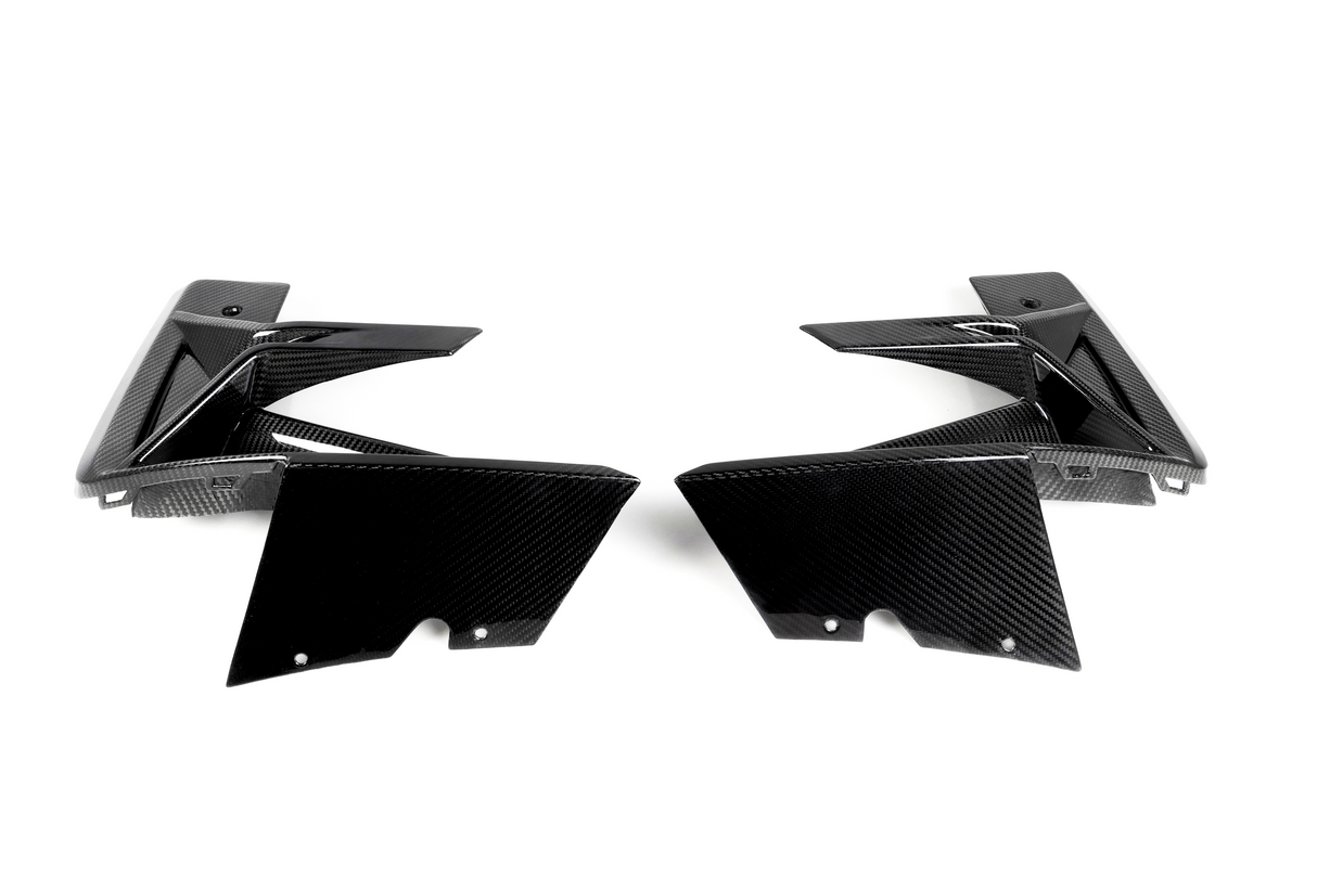 X3M - F97: Dry Carbon Fibre SOOQOO Style Front Canards Trim 21+