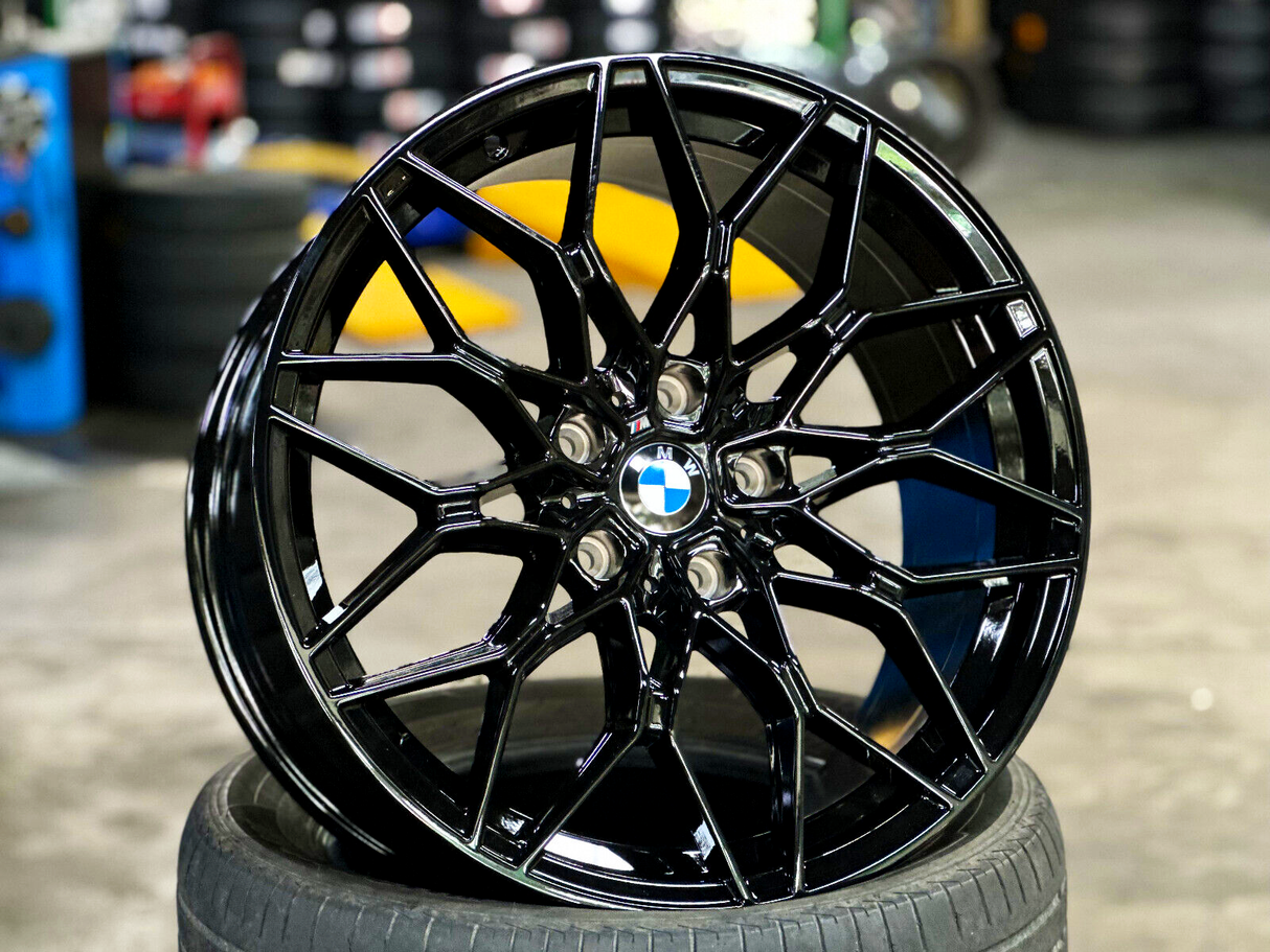 2 Series - G42: 20" Gloss Black 1000M Style Alloy Wheels 20+