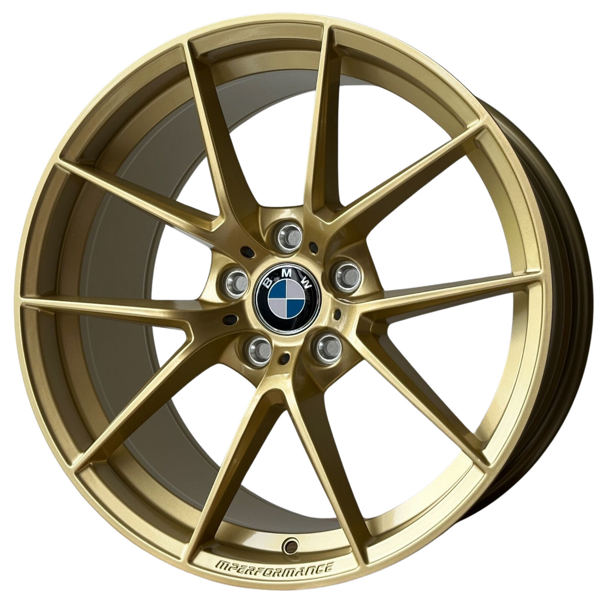 1 Series - F20/F21: 18" Gold 763M M3 CS Style Alloy Wheels 11-19