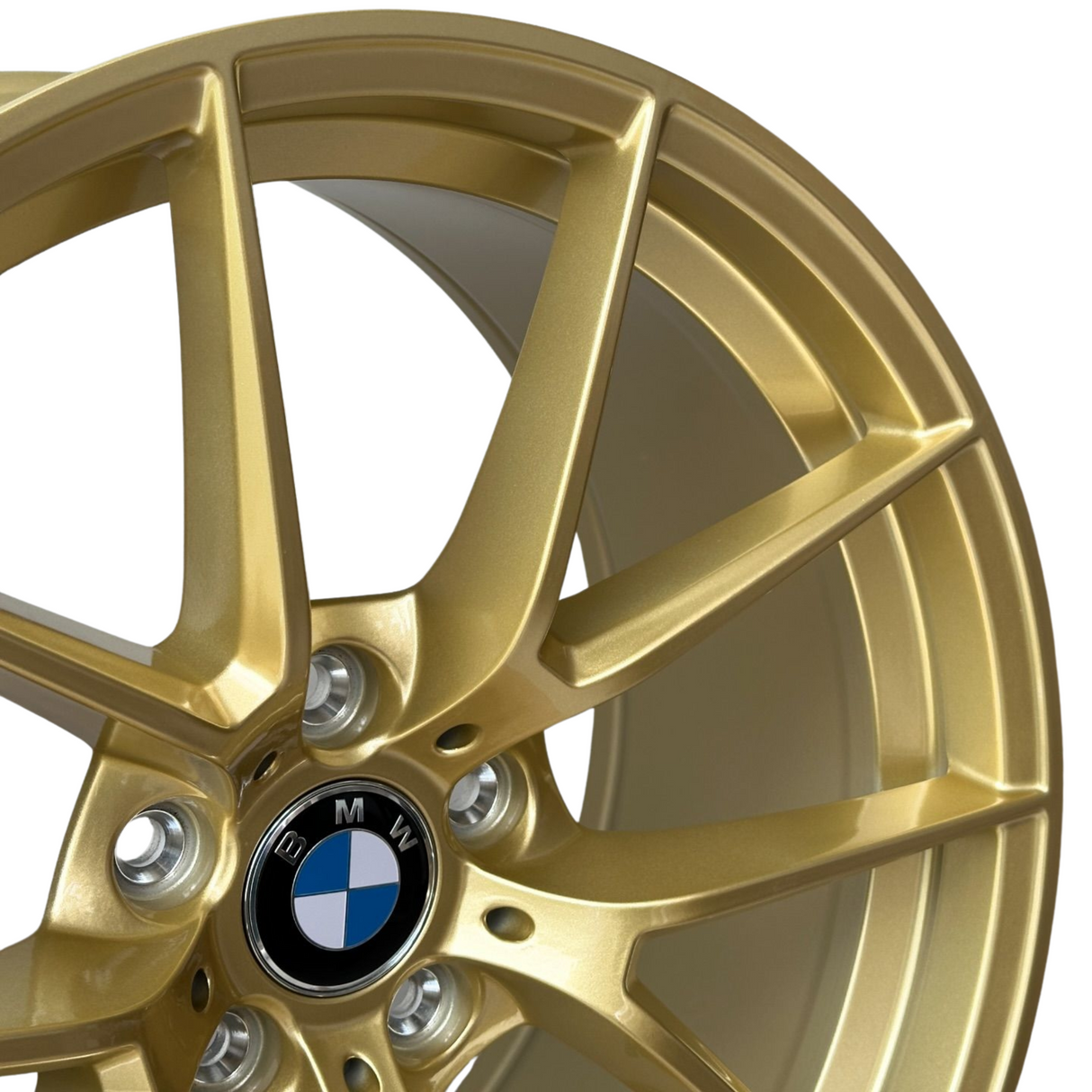 1 Series - F20/F21: 18" Gold 763M M3 CS Style Alloy Wheels 11-19