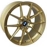 1 Series - F20/F21: 18" Gold 763M M3 CS Style Alloy Wheels 11-19