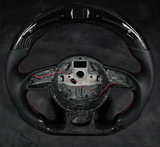 A3 - 8V/8VS: Carbon Fibre Steering Wheel LED F1 Race Display 13-19