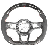 A5 - F5: Carbon Fibre Steering Wheel LED F1 Race Display 16-20