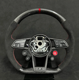 R8 - 4S: Carbon Fibre Steering Wheel with LED Race Display 15-24