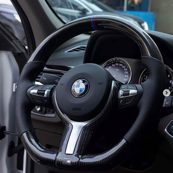 BMW F Series Carbon Fibre Steering Wheel