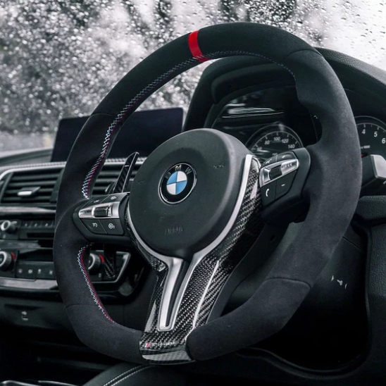 BMW F Series Full Alcantara Steering Wheel