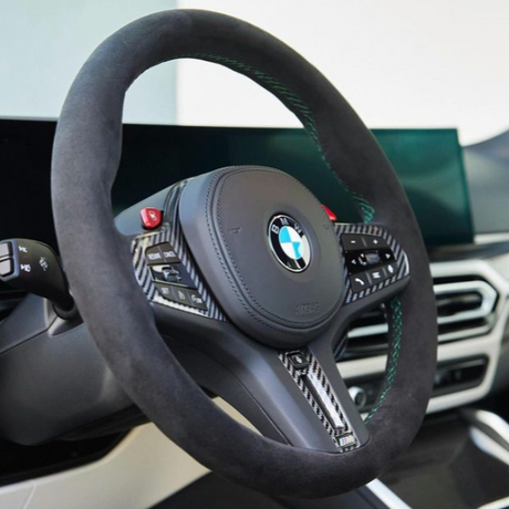 BMW G Series Full Alcantara Steering Wheel