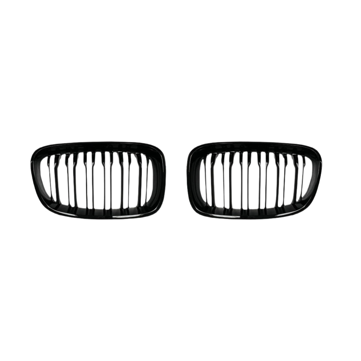 1 Series - F20/F21 Pre-Facelift: Gloss Black Double Slat Grill 11-14