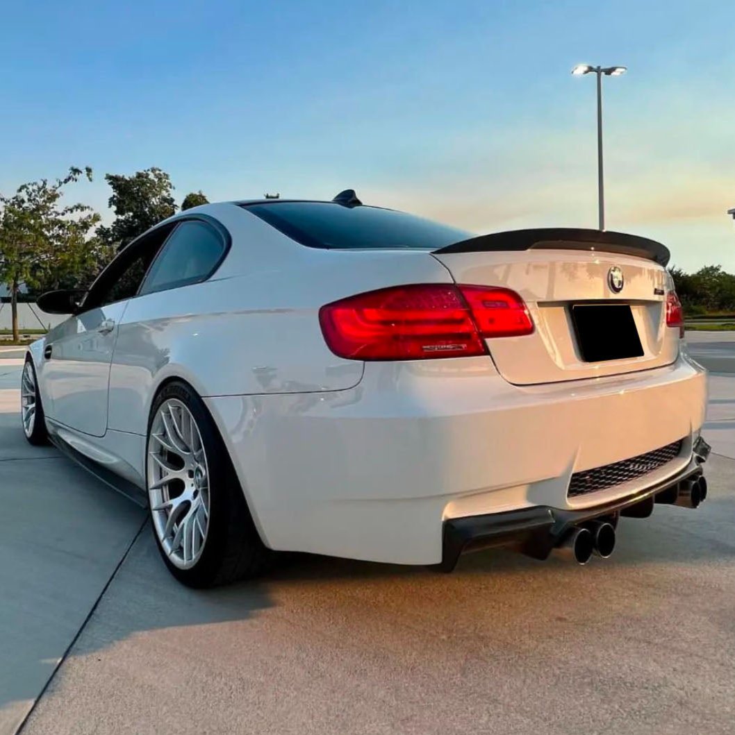 3 Series - E92: Gloss Black M Performance Style Spoiler 07-13