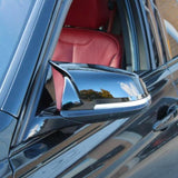 1 Series - F20/F21: Gloss Black M Style Wing Mirror Covers 11-19