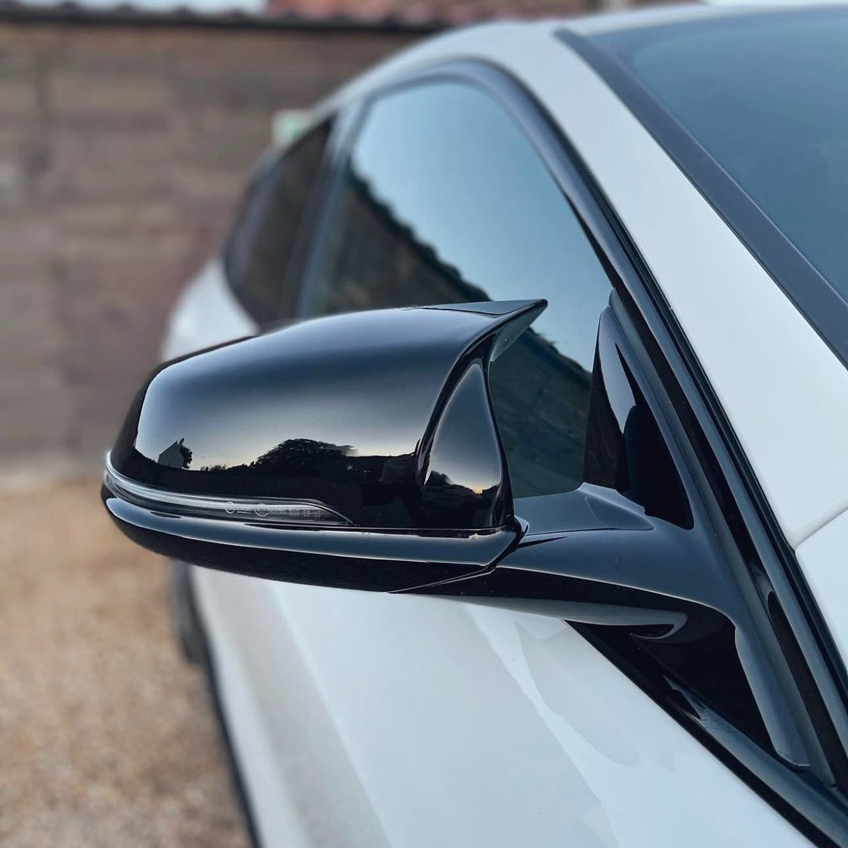 2 Series - F44 Gran Coupe: Gloss Black M Style Mirror Covers 20-24