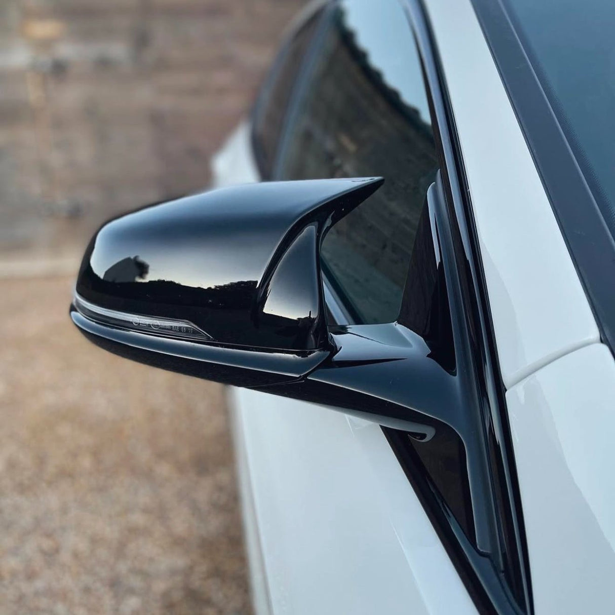 2 Series - F44 Gran Coupe: Gloss Black M Style Mirror Covers 20-24