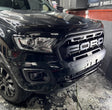 Ford Ranger - T8 Wildtrak: Matt Black Raptor Style Front Grill 19-22