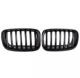 X6 - E71: Gloss Black Single Slat Grill 08-14