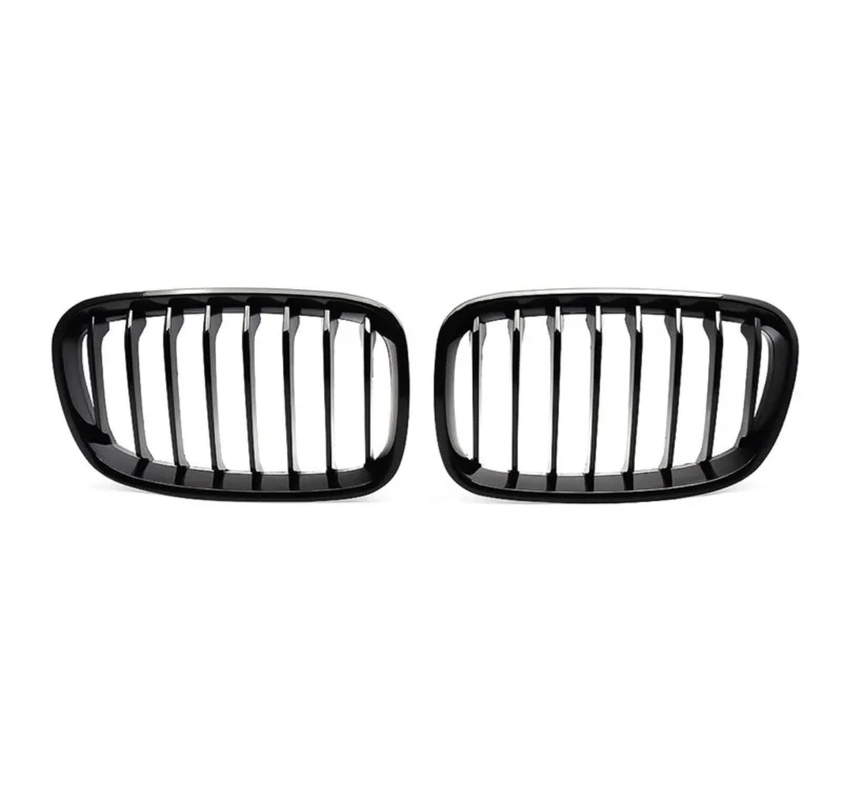 1 Series - F20/F21 Pre-Facelift: Gloss Black Single Slat Grill 11-14