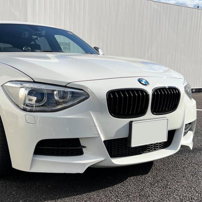 1 Series - F20/F21 Pre-Facelift: Gloss Black Single Slat Grill 11-14