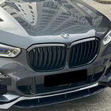 X5 - G05: Gloss Black Single Slat Grill 19-22