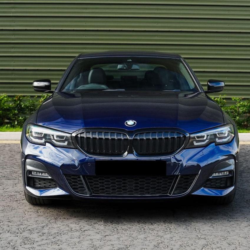 3 Series - G20 Pre-Facelift: Gloss Black Single Slat Grill 19-22