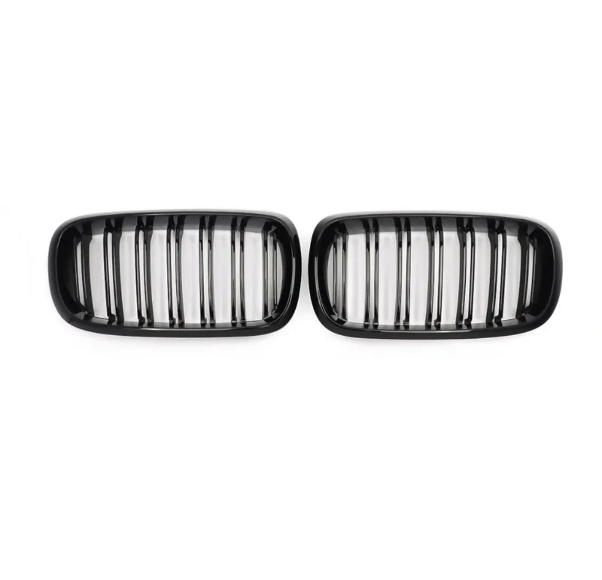 X5 - F15: Gloss Black Double Slat Grill 14-18