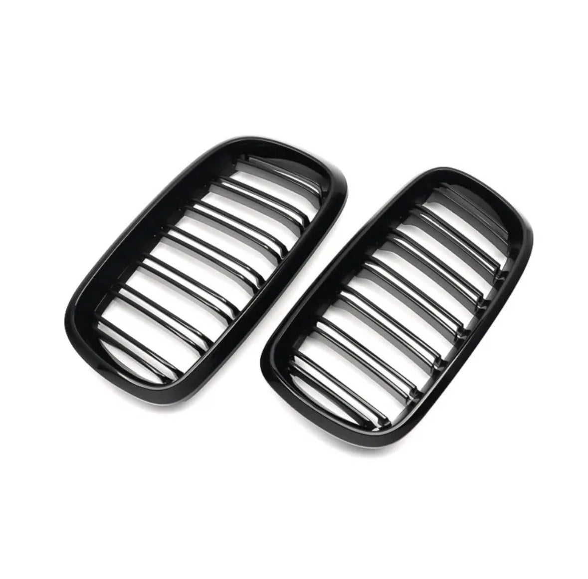 X5 - F15: Gloss Black Double Slat Grill 14-18