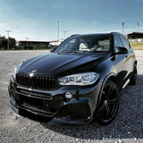 X5 - F15: Gloss Black Double Slat Grill 14-18