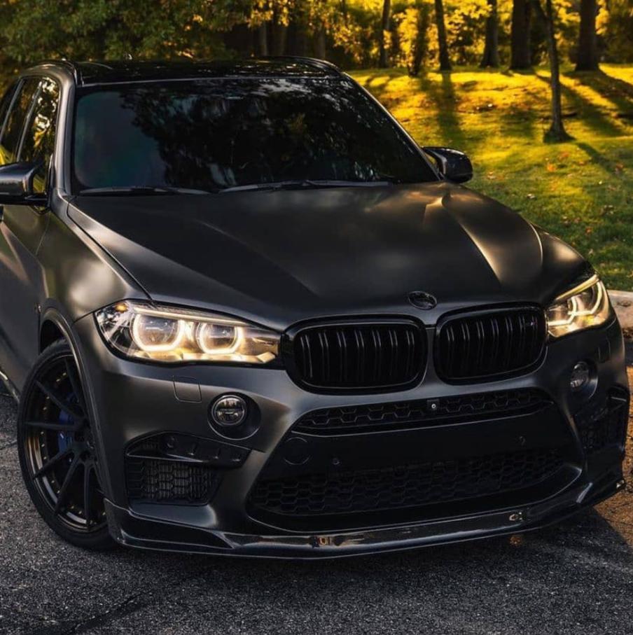 X5 - F15: Gloss Black Double Slat Grill 14-18