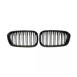 1 Series - F20/F21 Facelift LCI: Gloss Black Double Slat Grill 15-19