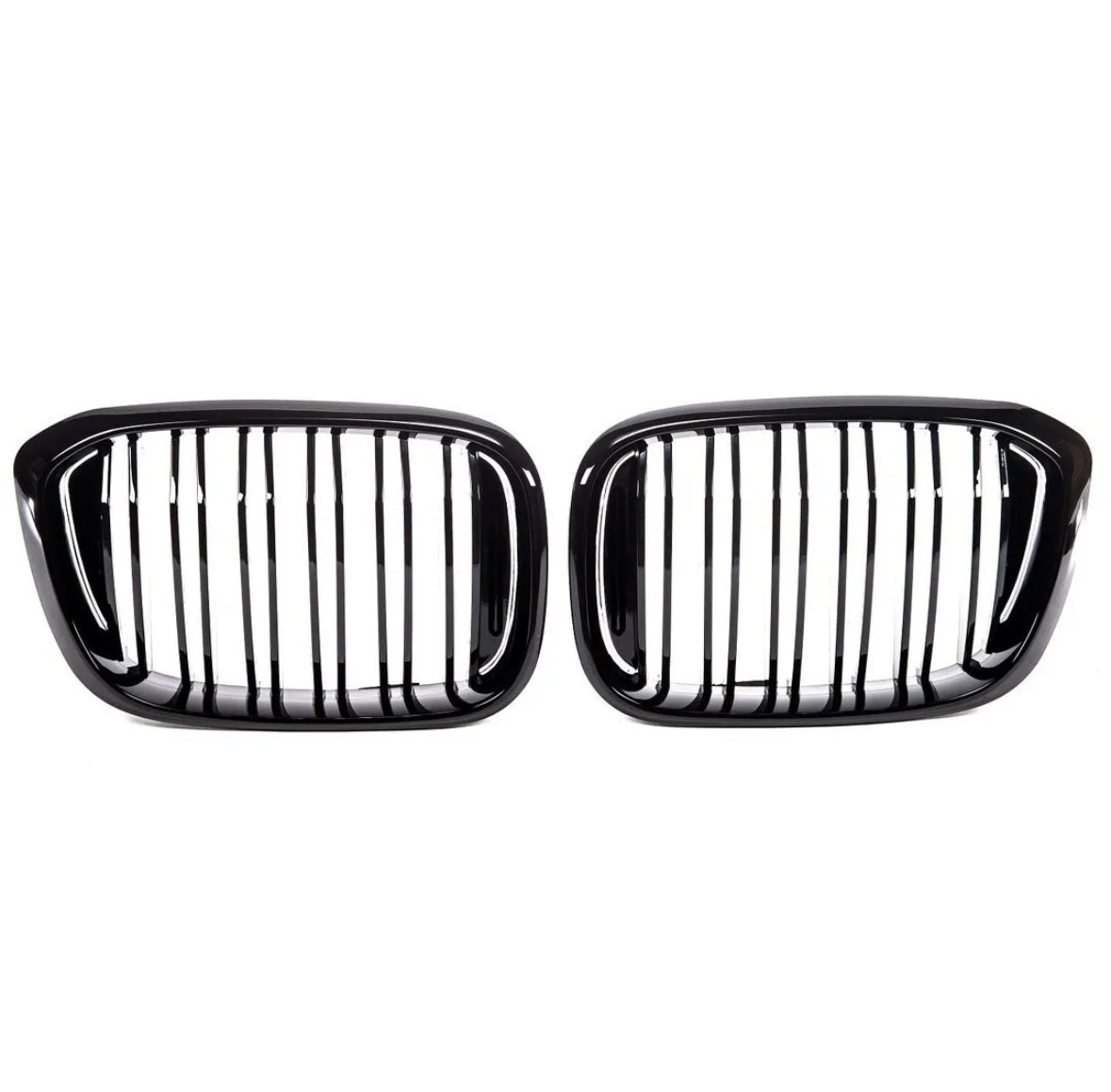 X4 - G02 Pre-Facelift: Gloss Black Grill Double Slat 18-21