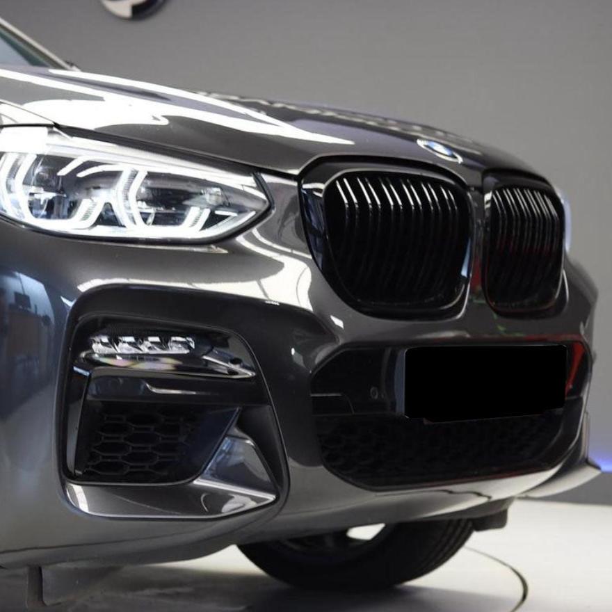 X4 - G02 Pre-Facelift: Gloss Black Grill Double Slat 18-21