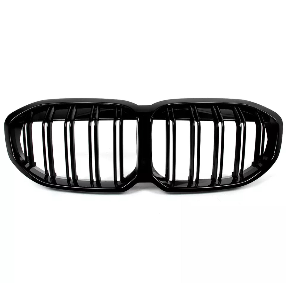 1 Series - F40: Gloss Black Grill Double Slat 20-24