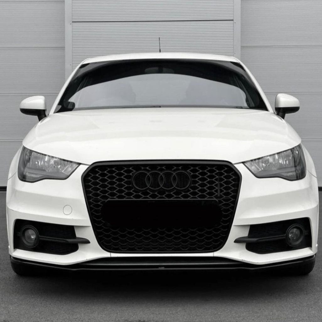 A1 - Pre-Facelift: Gloss Black RS Honeycomb Front Grill 10-14