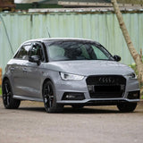 A1 - Facelift: Gloss Black RS Honeycomb Quattro Front Grill 15-18