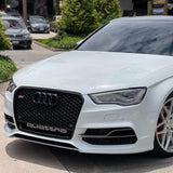 A3 - 8V Pre-Facelift: Gloss Black RS Honeycomb Quattro Grill 13-16