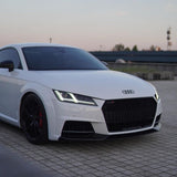 TT - MK3 FV/8S: Gloss Black RS Honeycomb Grill 14-20