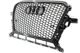 Q5 - 8R Facelift: Gloss Black RS Honeycomb Grill 13-17