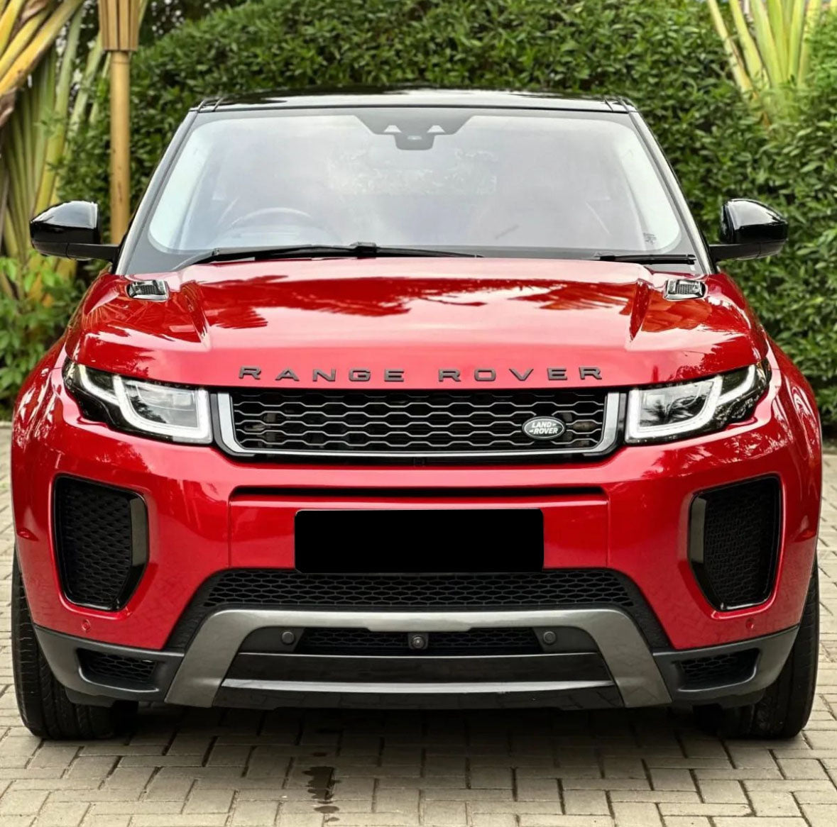 Range Rover Evoque - L538: Gloss Black Diamond Style Grill 11-18