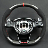 C Class - W205: Carbon Fibre Steering Wheel 14-18