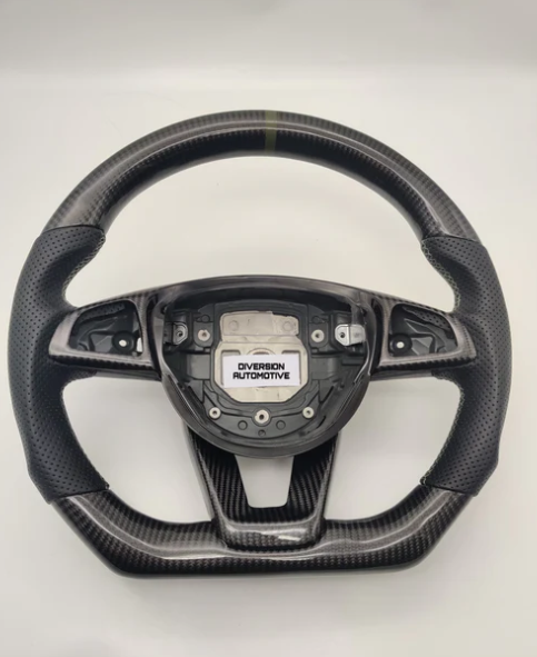 C Class - W205: Carbon Fibre Steering Wheel 14-18