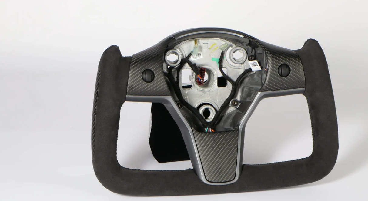 Model Y: Alcantara Yoke Steering Wheel 19+