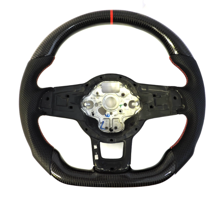 Golf - MK7/MK7.5: Carbon Fibre Steering Wheel 13-20