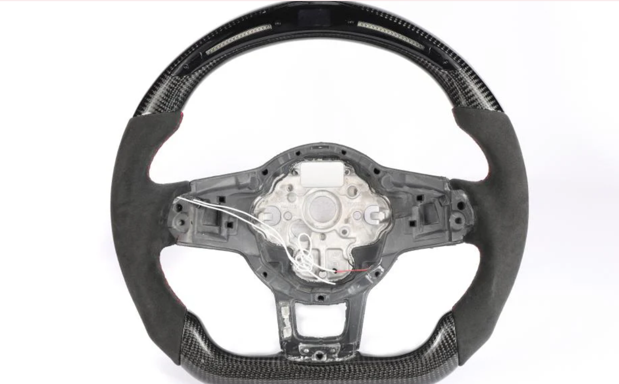 Scirocco - MK3: Carbon Fibre Steering Wheel LED F1 Race Display 14-20